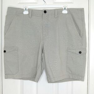 TIMBERLAND Men’s Gray Utility Cargo Shorts Size 40 Classic Outdoor